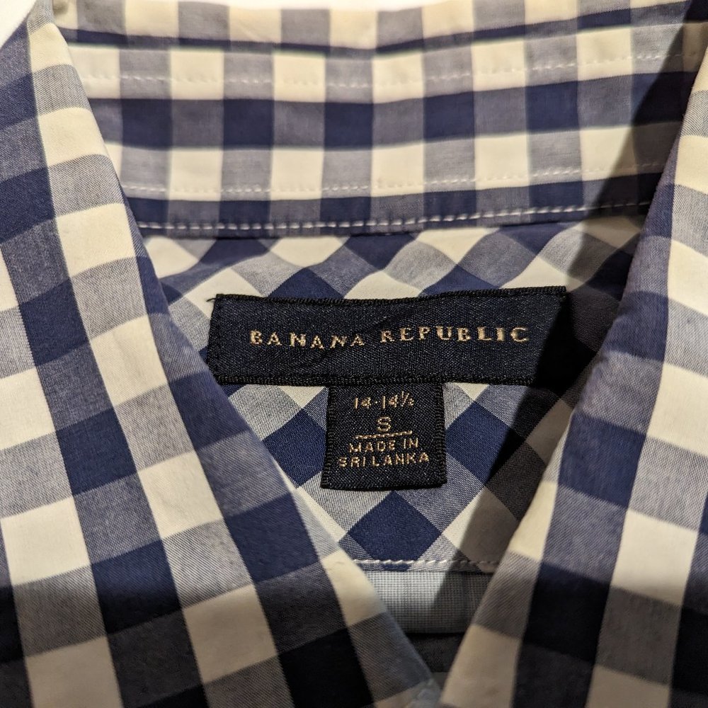 Banana Republic Gingham Shirt